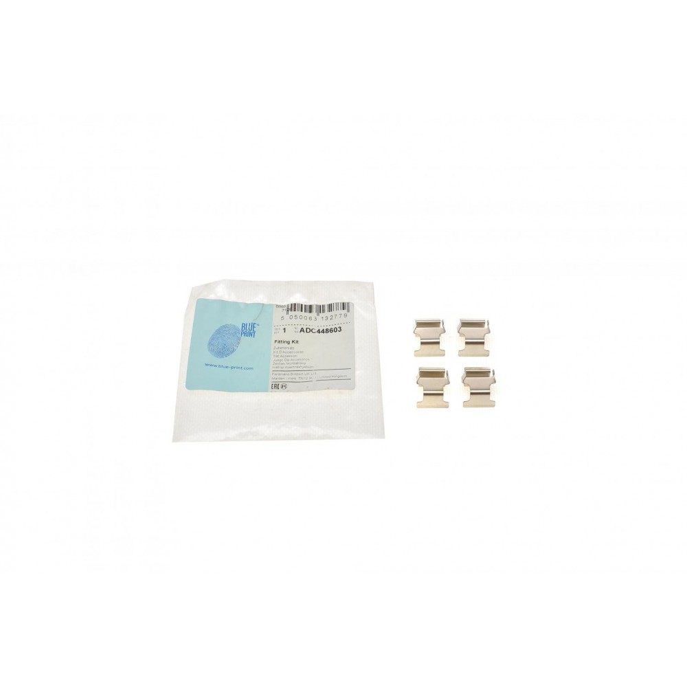 ADC448603 BLUE PRINT Комплектуючі колодки дискового гальма