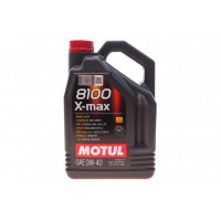Олива моторне 100% синтетичне MOTUL 8100 X-max 0W-40, 5л (348206) (104533)