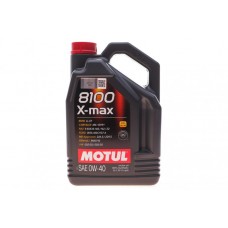 Олива моторне 100% синтетичне MOTUL 8100 X-max 0W-40, 5л (348206) (104533)