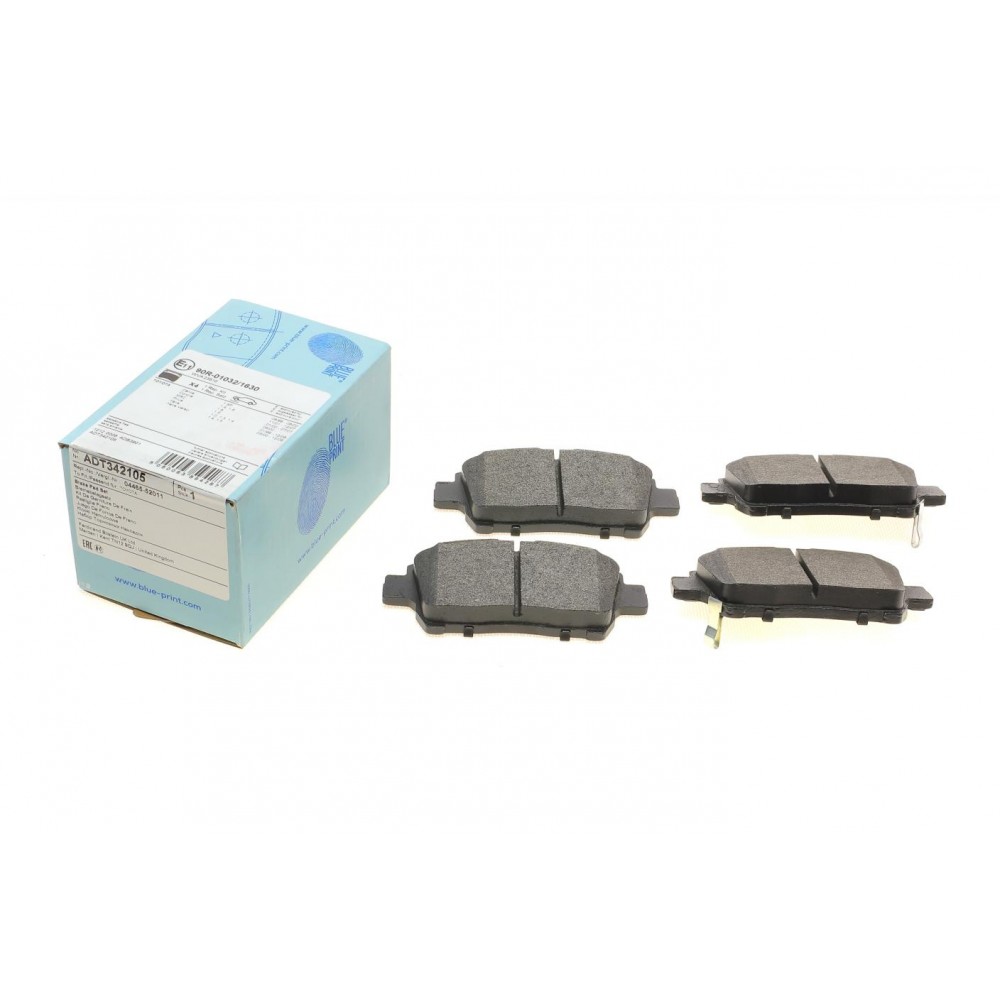 ADT342105 BLUE PRINT Комплект гальмівних колодок дисковий гальм