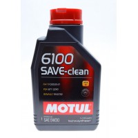 Олива моторне синтетичне MOTUL 6100 SAVE-CLEAN Technosynthese 5W-30, 1л (841611) (107960) купити в Україні цена