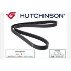 1200 K 6 HUTCHINSON Поліклиновий ремінь