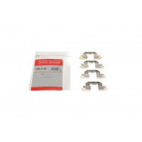 109-1720 QUICK BRAKE Комплектуючі колодки дискового гальма