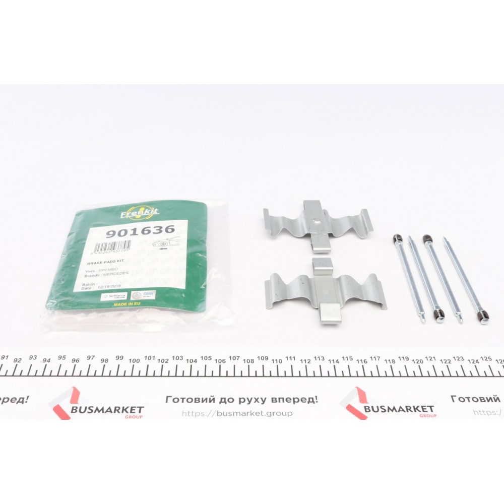 901636 FRENKIT Комплектуючі колодки дискового гальма