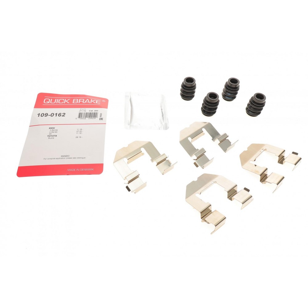 109-0162 QUICK BRAKE Комплектуючі колодки дискового гальма
