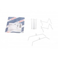 1 987 474 103 BOSCH Комплектуючі колодки дискового гальма