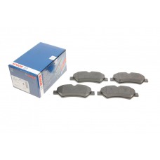 0 986 495 100 BOSCH Комплект гальмівних колодок дисковий гальм