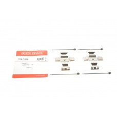 109-1636 QUICK BRAKE Комплектуючі колодки дискового гальма
