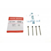 109-1004 QUICK BRAKE Комплектуючі колодки дискового гальма