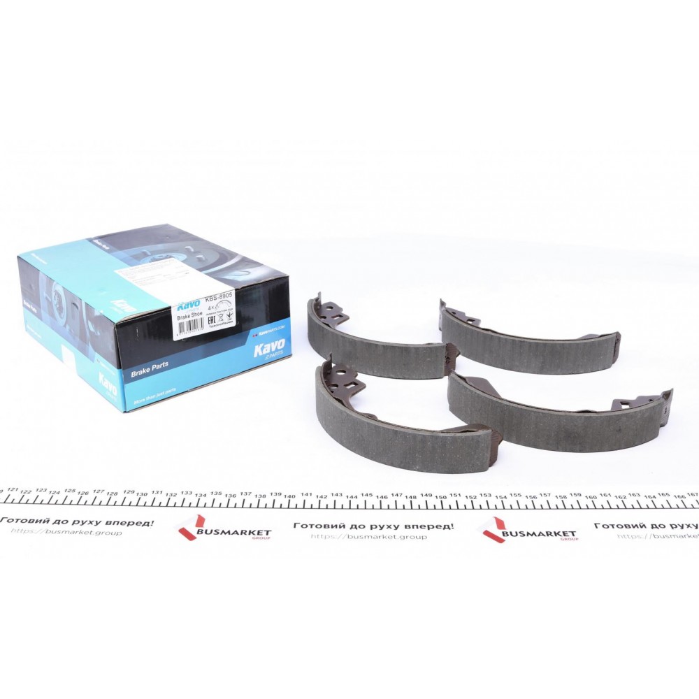 KBS-8905 KAVO PARTS Комплект гальмівних колодок