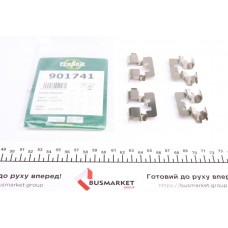 901741 FRENKIT Комплектуючі колодки дискового гальма