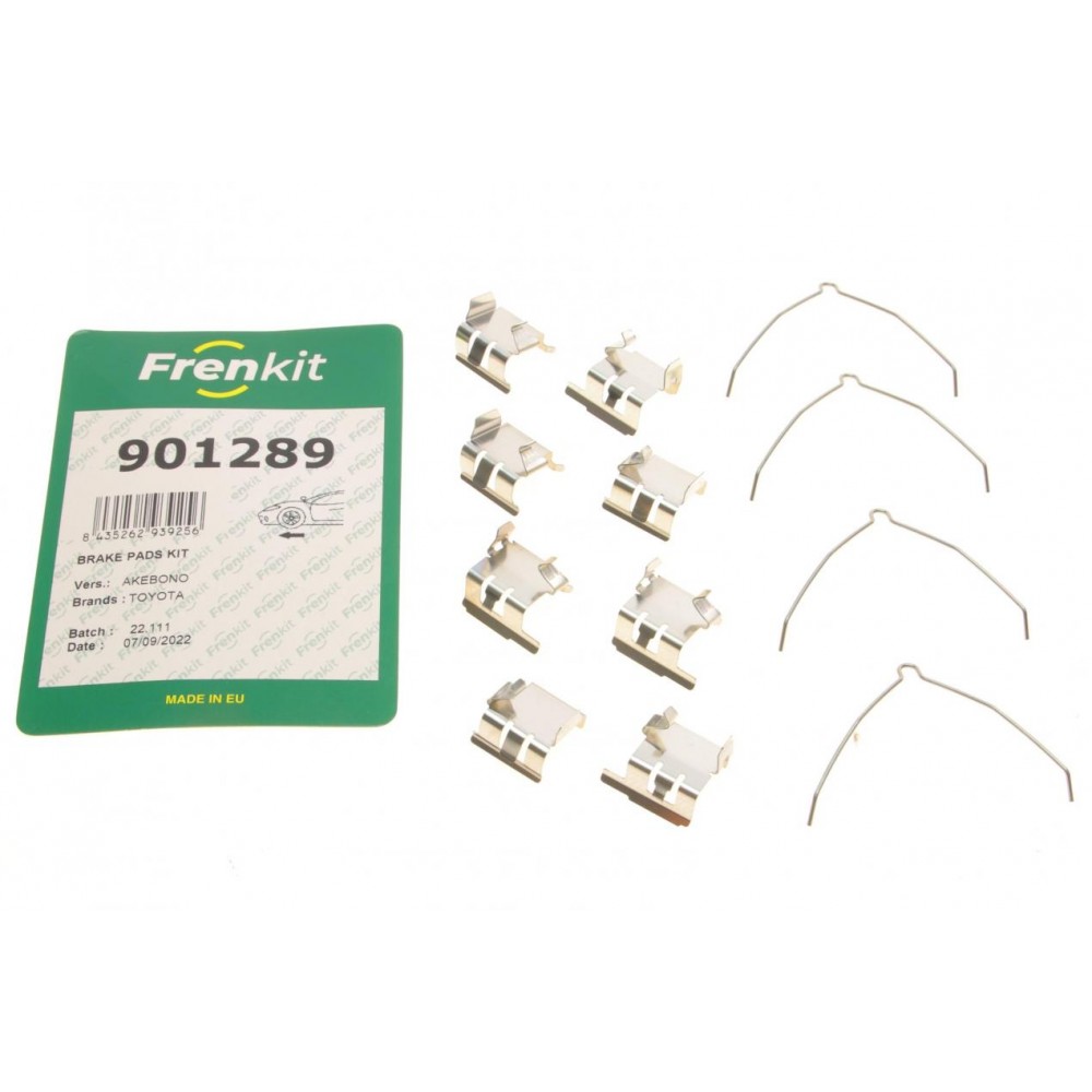 901289 FRENKIT Комплектуючі колодки дискового гальма