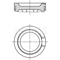 Поршень MAHLE - KNECHT 033 16 02