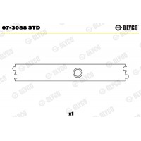 Комплект вкладишів двигуна GLYCO 07-3088 STD