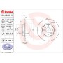 Диск гальмівний BREMBO 08.A268.11