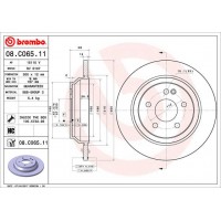 Диск гальмівний BREMBO 08.C065.11