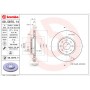 Диск гальмівний BREMBO 09.5870.11