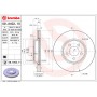 Диск гальмівний BREMBO 09.A402.11