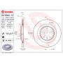 Диск гальмівний BREMBO 09.B040.11