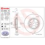 Диск гальмівний BREMBO 09.B352.11