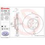 Диск гальмівний BREMBO 09.B498.11