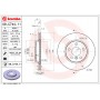 Диск гальмівний BREMBO 09.C744.11