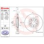 Диск гальмівний BREMBO 09.D209.11