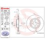 Диск гальмівний BREMBO 09.4939.14