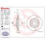 Гальмівний диск BREMBO 09.7011.11