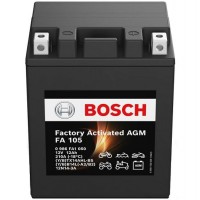 Акумулятор Bosch мото AGM 12В/12Ач/210А BOSCH 0986FA1050