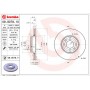 Диск гальмівний BREMBO 09.9078.11