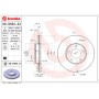 Диск гальмівний BREMBO 09.9464.24