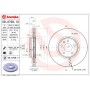 Диск гальмівний BREMBO 09.A758.11