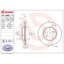 Диск гальмівний BREMBO 09.A865.11