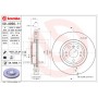 Диск гальмівний BREMBO 09.A956.11