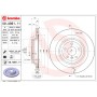 Диск гальмівний BREMBO 09.A961.11