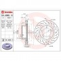 Диск гальмівний BREMBO 09.A966.1X