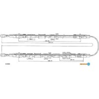 Трос ручного гальма ADRIAUTO 13.0263