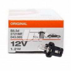 Автолампа Osram (1,2W 12V B8,5D) OSRAM 2721MF