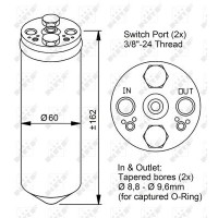 Осушувач кондиціонера NRF 33183