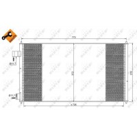 Радіатор кондиціонера NRF 35681