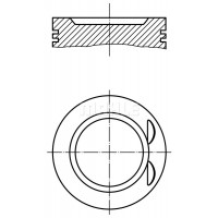 Поршень MAHLE - KNECHT 0332101