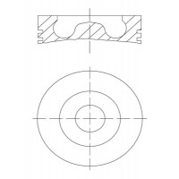 Поршень Mahle MAHLE - KNECHT 0280202