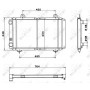 Радіатор охолодження двигуна NRF 52035