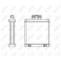 Радіатор обігріву салона NRF 53558