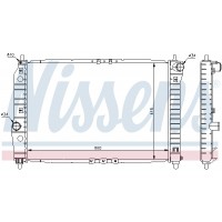 Радіатор системи охолодження NISSENS 61645