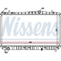 Радіатор системи охолодження NISSENS 61664