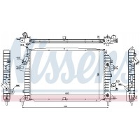 Радіатор NISSENS 63115A