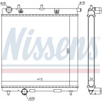 Радіатор NISSENS 63505