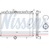 Радіатор NISSENS 63621A